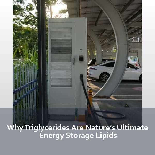 Why Triglycerides Are Nature’s Ultimate Energy Storage Lipids